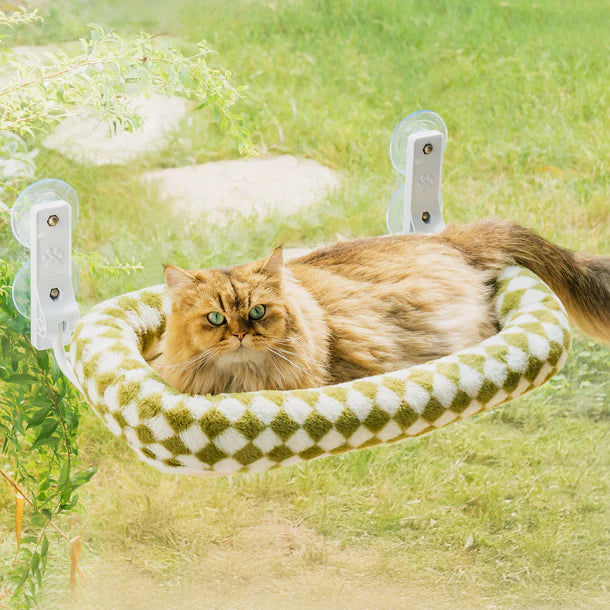 Mewoofun Zion Diamond Foldable Cat Window Perch Pro