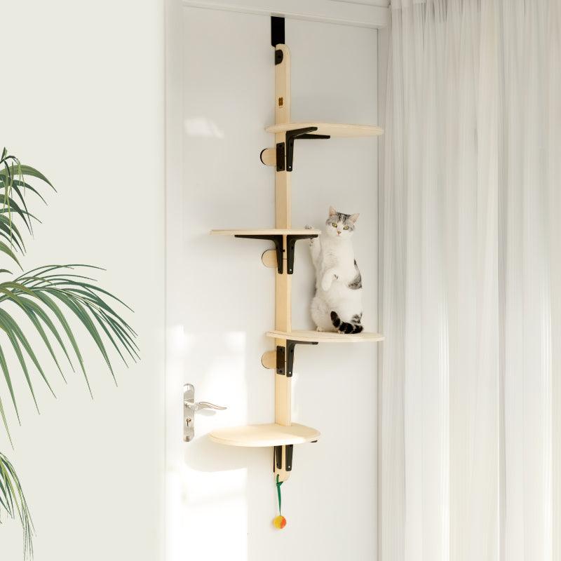 Hanging door cat condo hotsell