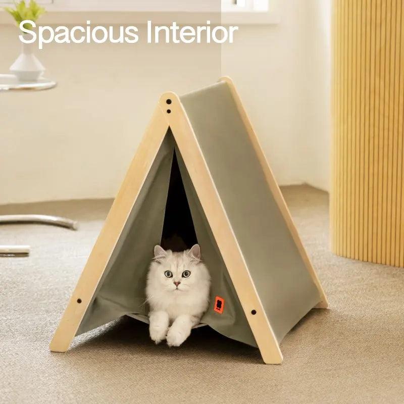 Mewoofun Pet Tent Bed - Cozy and Stylish Retreat for Cats - Mewoofun Australia