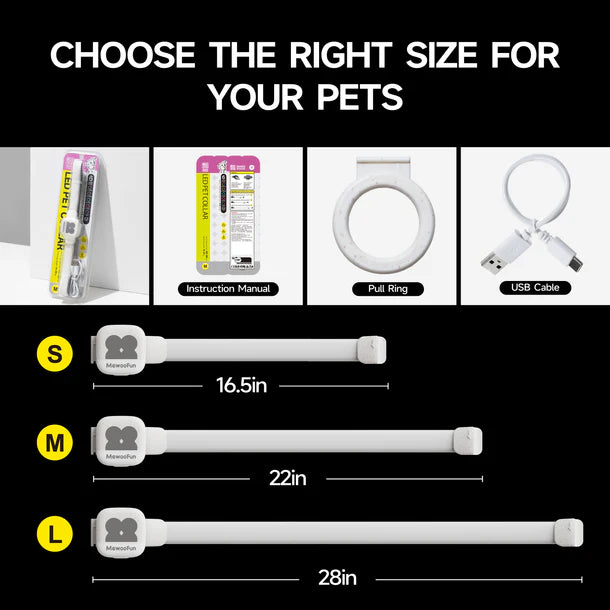 Mewoofun Vivid Light Up Collar