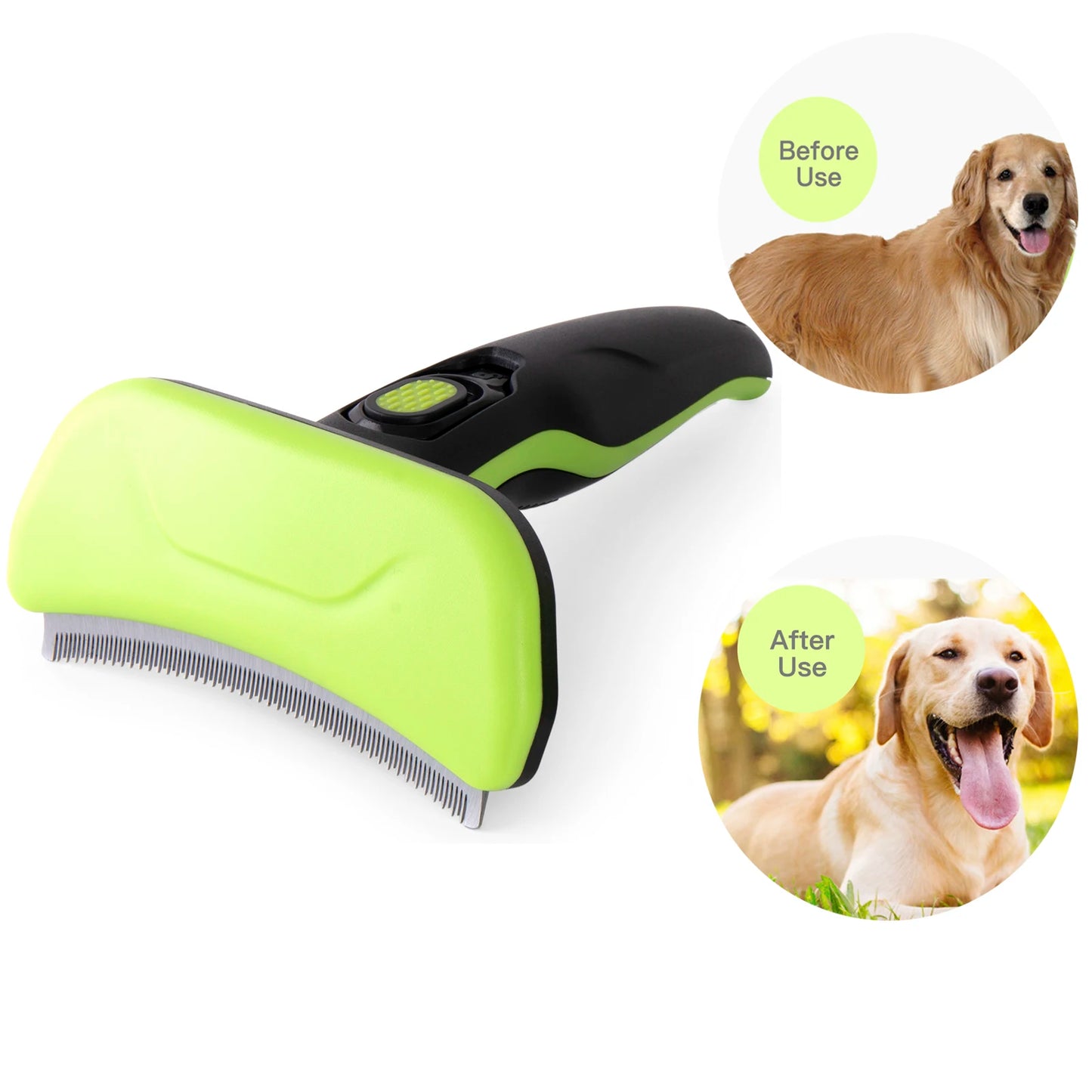 Dematting Brush for Curly Hair - Pet Hair Removal Comb - Mewoofun Australia