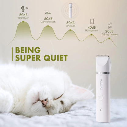 Mewoofun 4-in-1 Electric Pet Hair Trimmer: Grooming Kit for Dogs & Cats - Mewoofun Australia