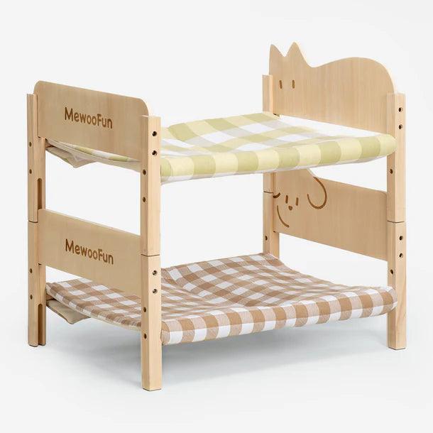 Sturdy Wooden Stackable Pet Bed - Mewoofun Australia