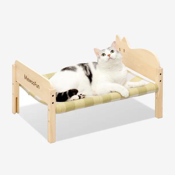 Sturdy Wooden Stackable Pet Bed - Mewoofun Australia