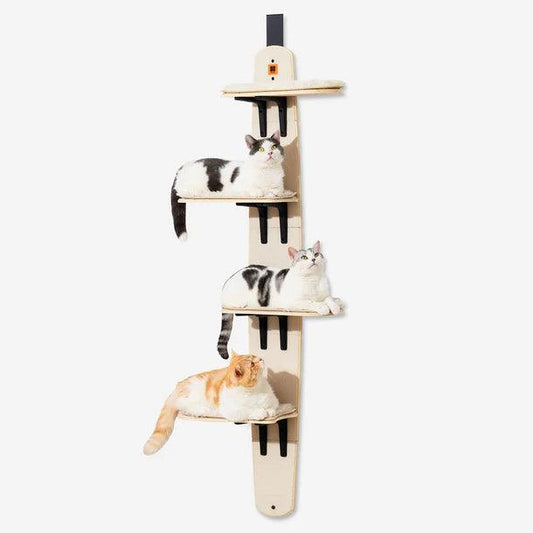 Purrfect Perch: Door-Hanging Kitty Climber Adventure - Mewoofun Australia