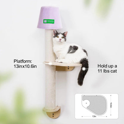 Mewoofun Cat Window Perch with Scratching Post - Mewoofun Australia