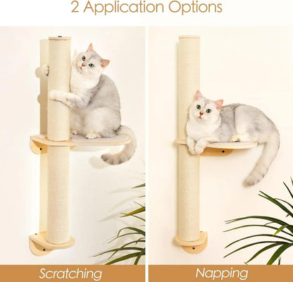 Mewoofun Cat Scratching Post Multi-Functional Cat Wall Furniture - Mewoofun Australia