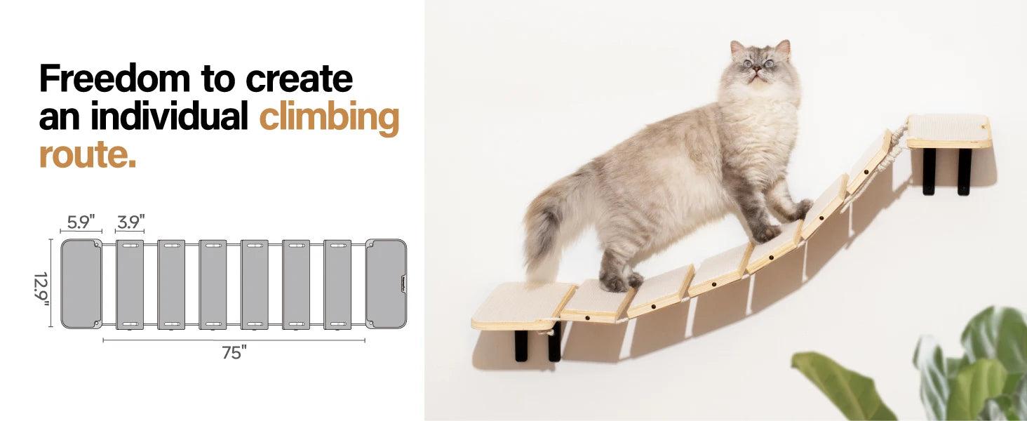 Mewoofun Cat Bridge Cat Climbing Shelves 12.9 Inch - Mewoofun Australia