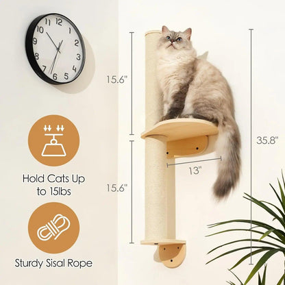 Mewoofun Cat Scratching Post Multi-Functional Cat Wall Furniture - Mewoofun Australia