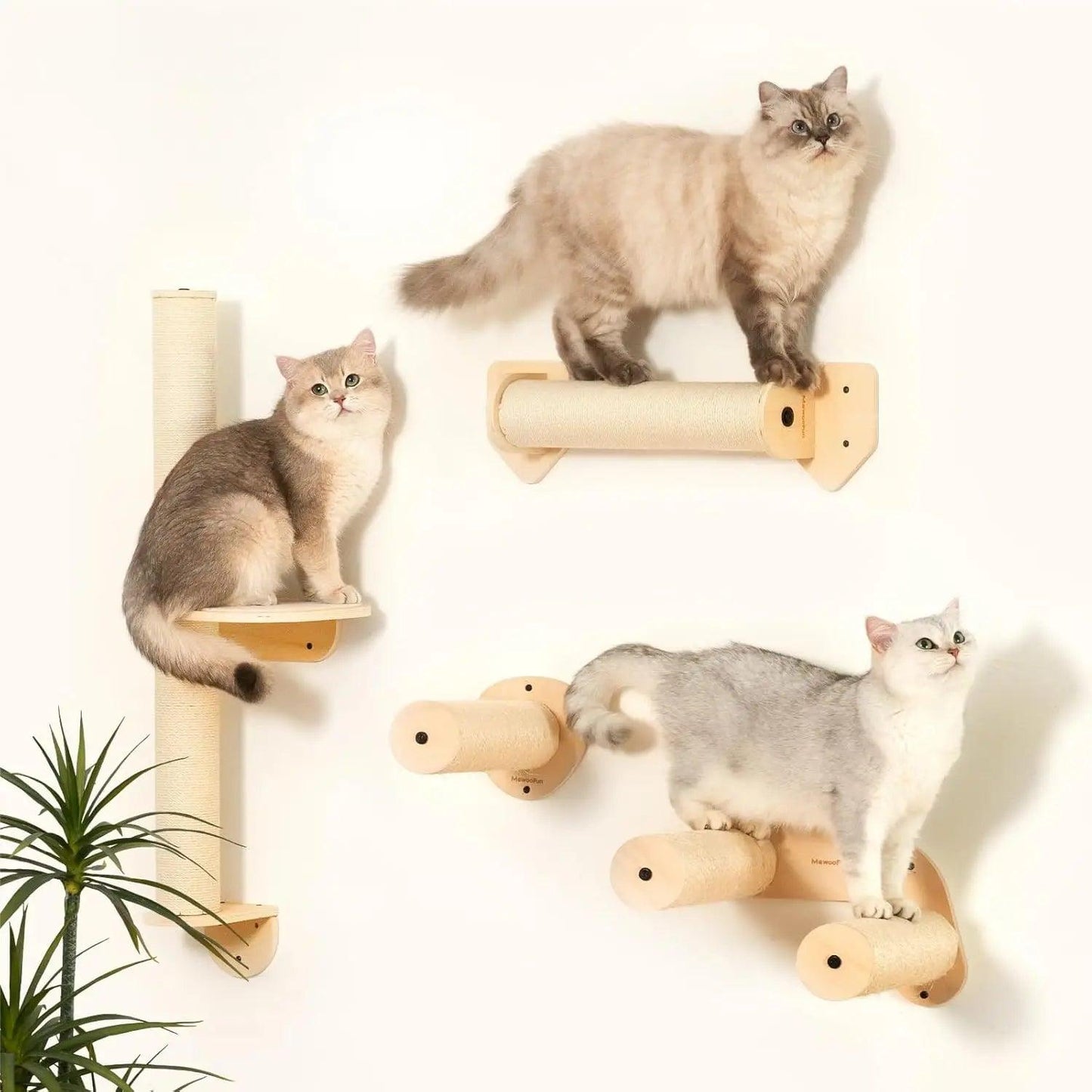 Mewoofun Cat Scratching Post Multi-Functional Cat Wall Furniture - Mewoofun Australia