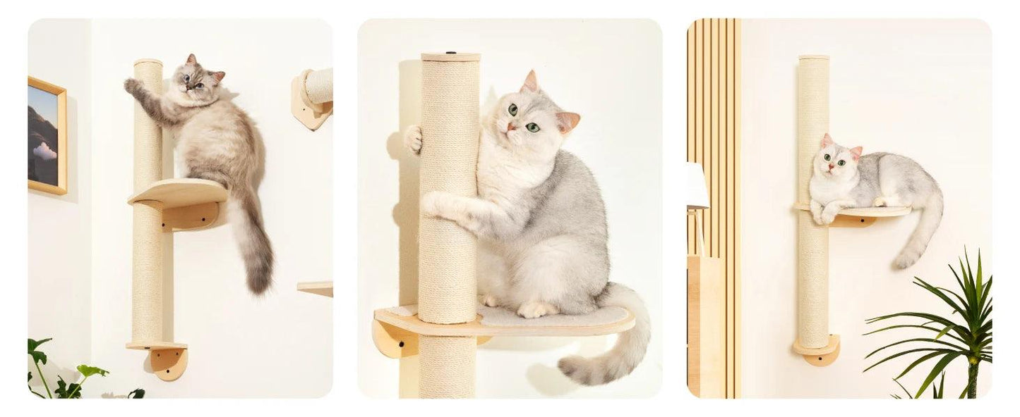 Mewoofun Cat Scratching Post Multi-Functional Cat Wall Furniture - Mewoofun Australia