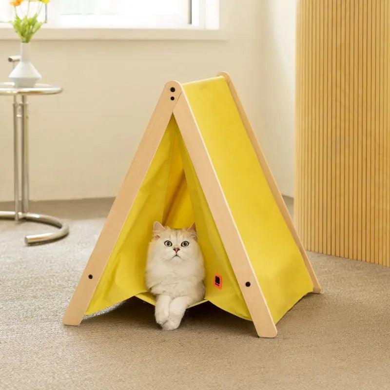 Mewoofun Pet Tent Bed - Cozy and Stylish Retreat for Cats - Mewoofun Australia