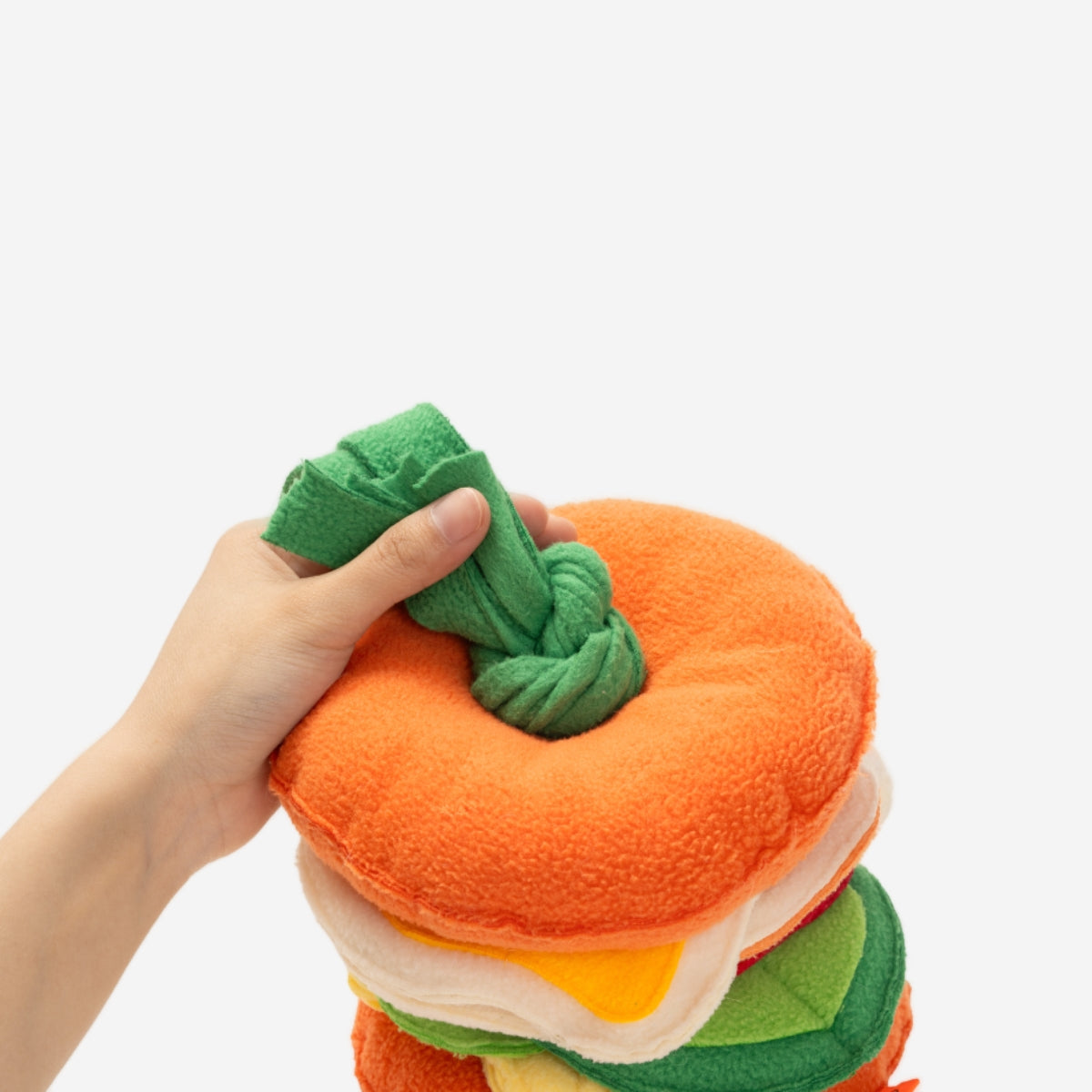 Hamburger Snuffle Toy