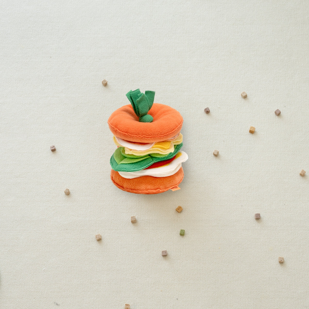 Hamburger Snuffle Toy