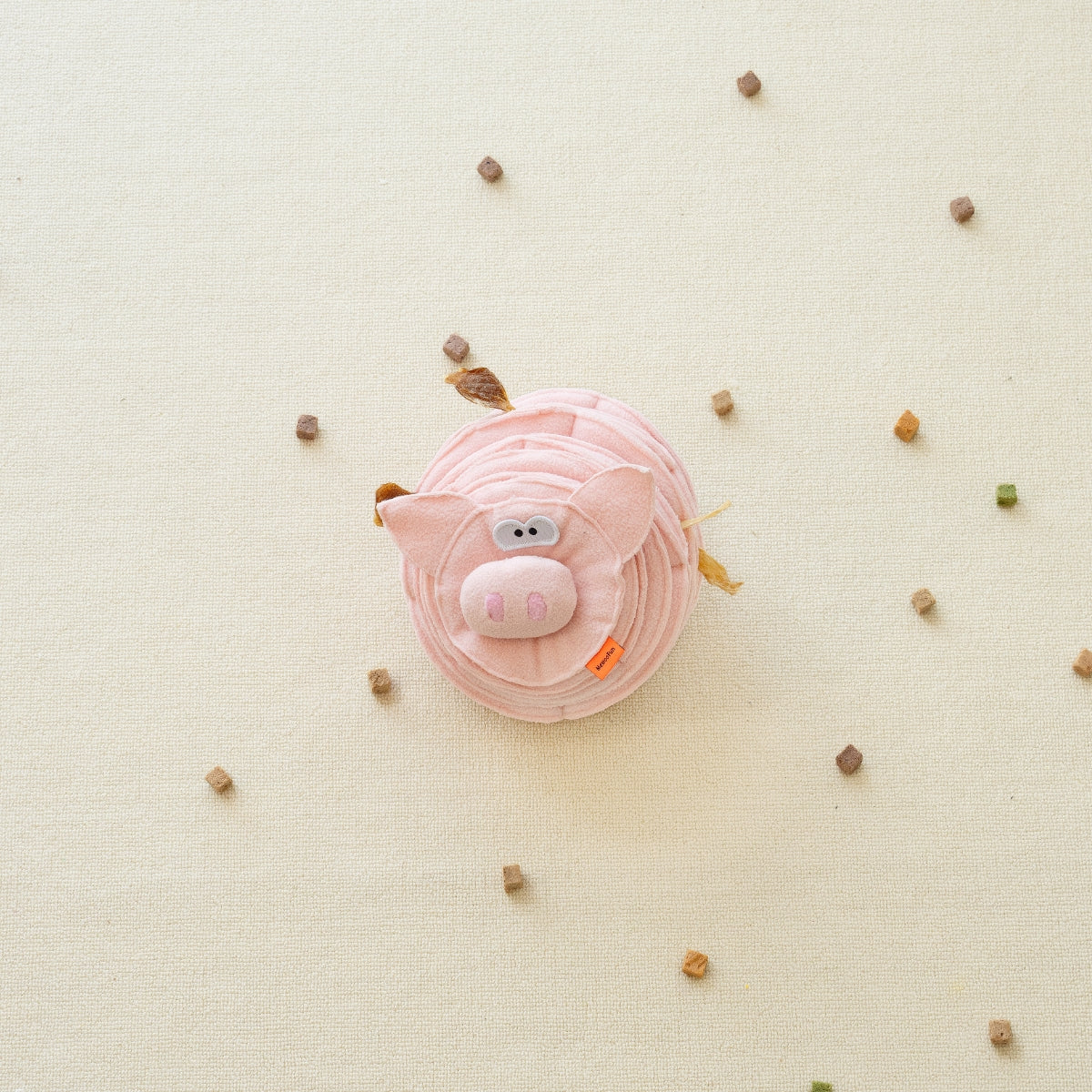 Pink Piggy Snuffle Toy