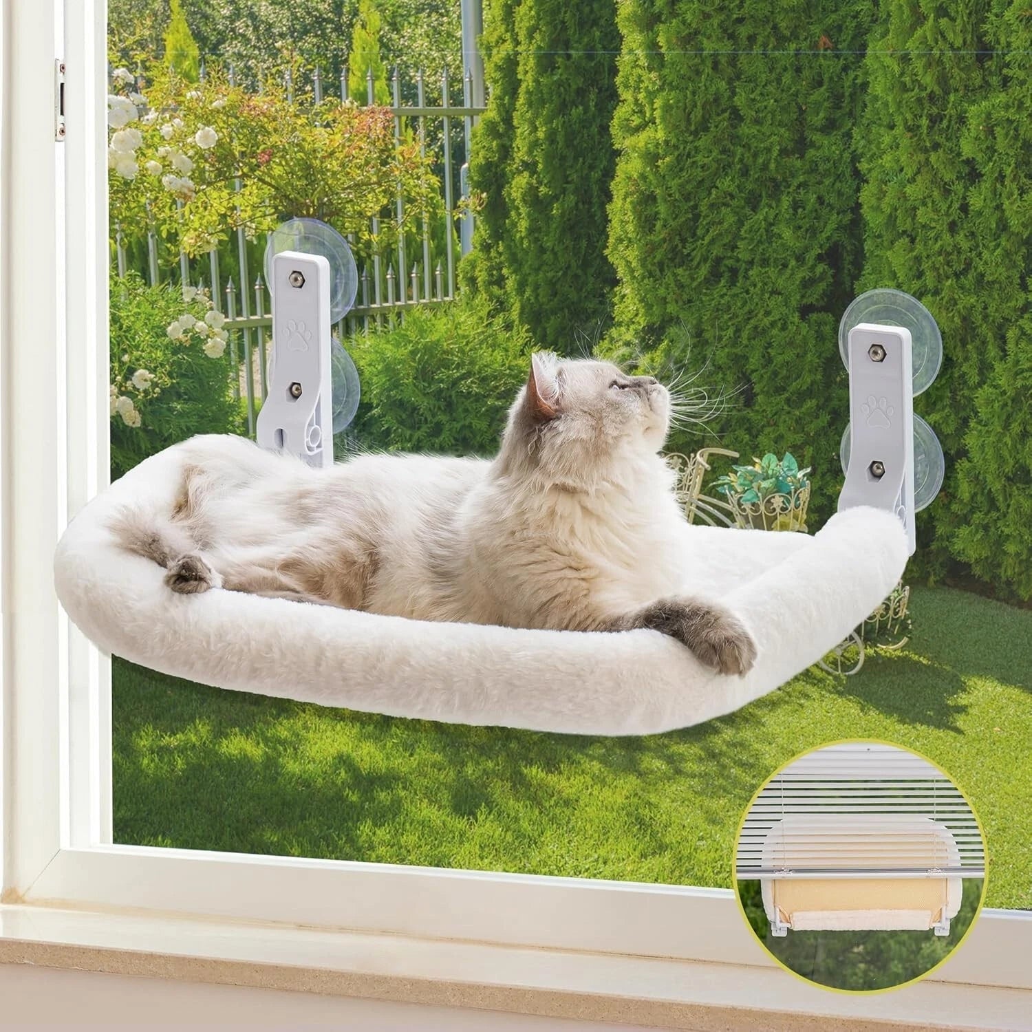 Mewoofun Zion Foldable Cat Window Perch