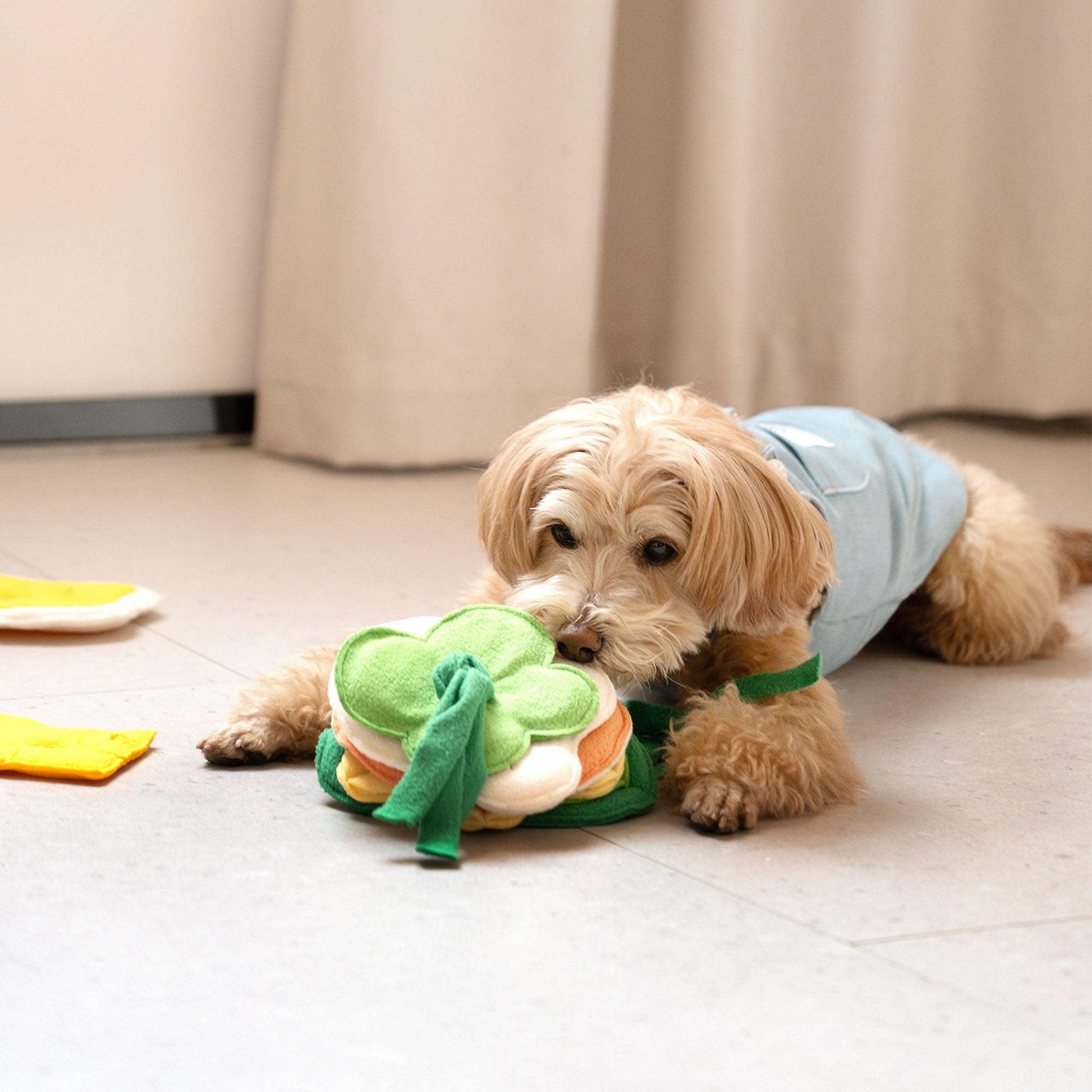 Hamburger Detachable Dog Sniffing Toy - Mewoofun Australia