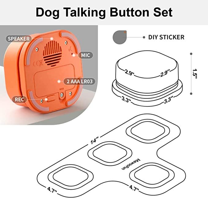 Talking Dog Buttons: Speak Your Pup's Language! - Mewoofun Australia