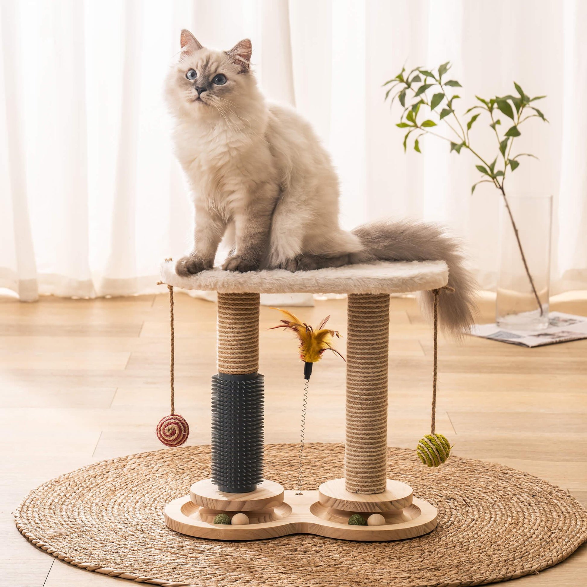 Mewoofun Cat Scratching Post for Indoor Cats - Mewoofun Australia