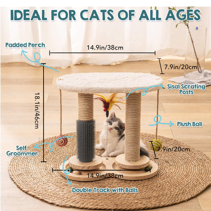 Mewoofun Cat Scratching Post for Indoor Cats - Mewoofun Australia