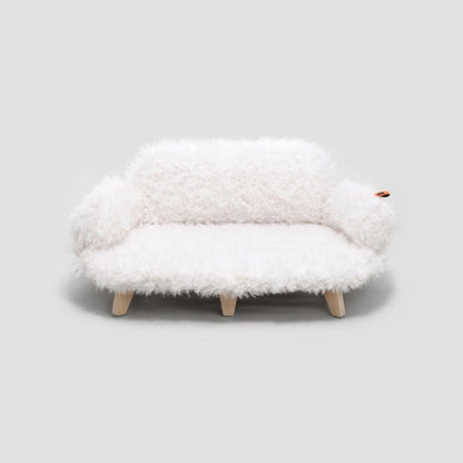 Minimalist Wooden Pet Sofa - Mewoofun Australia