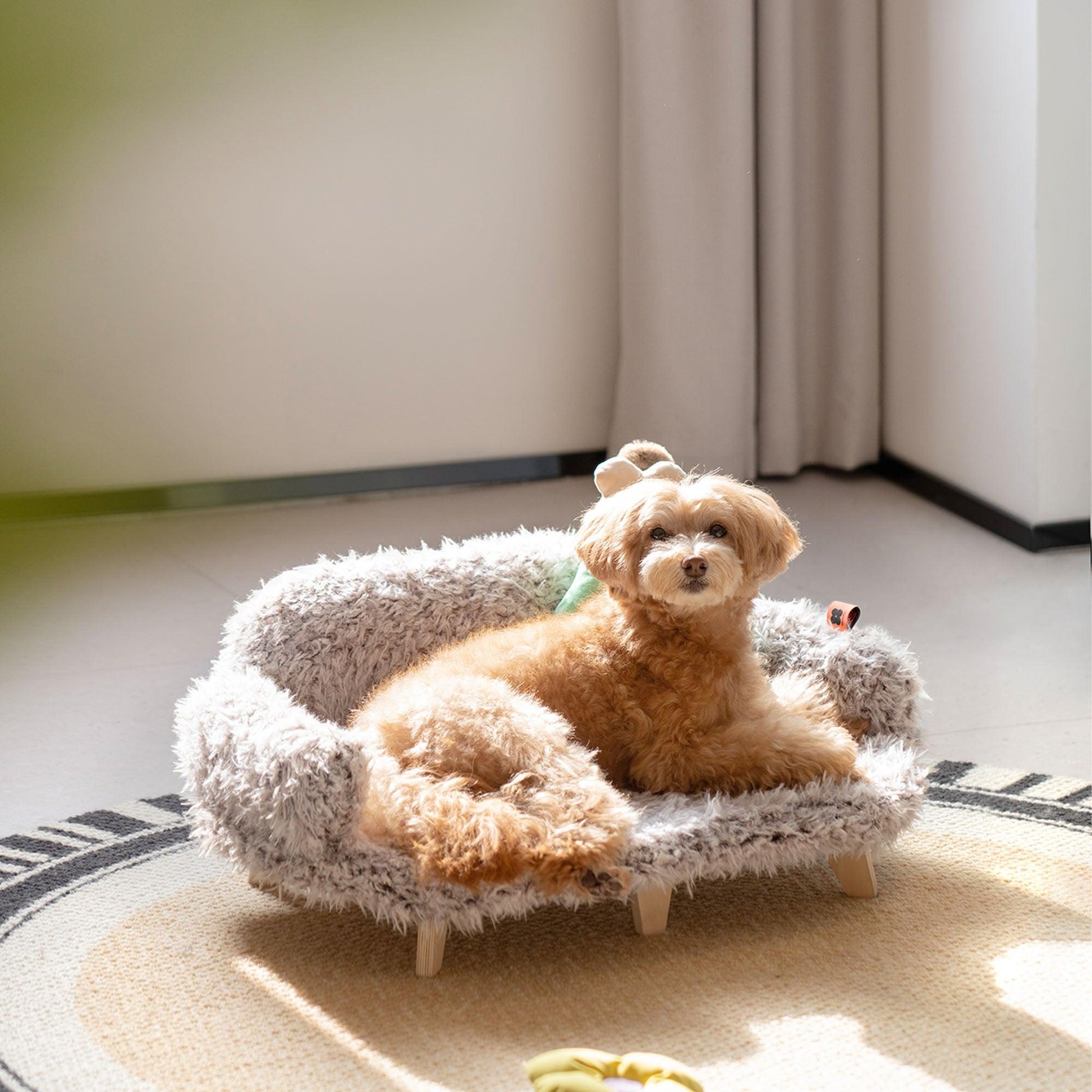 Minimalist Wooden Pet Sofa - Mewoofun Australia