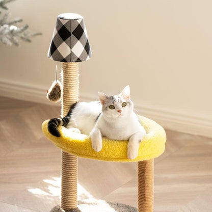 Double Cat Climbing Post, the purrfect blend of modern style and cat-tastic adventure! - Mewoofun Australia