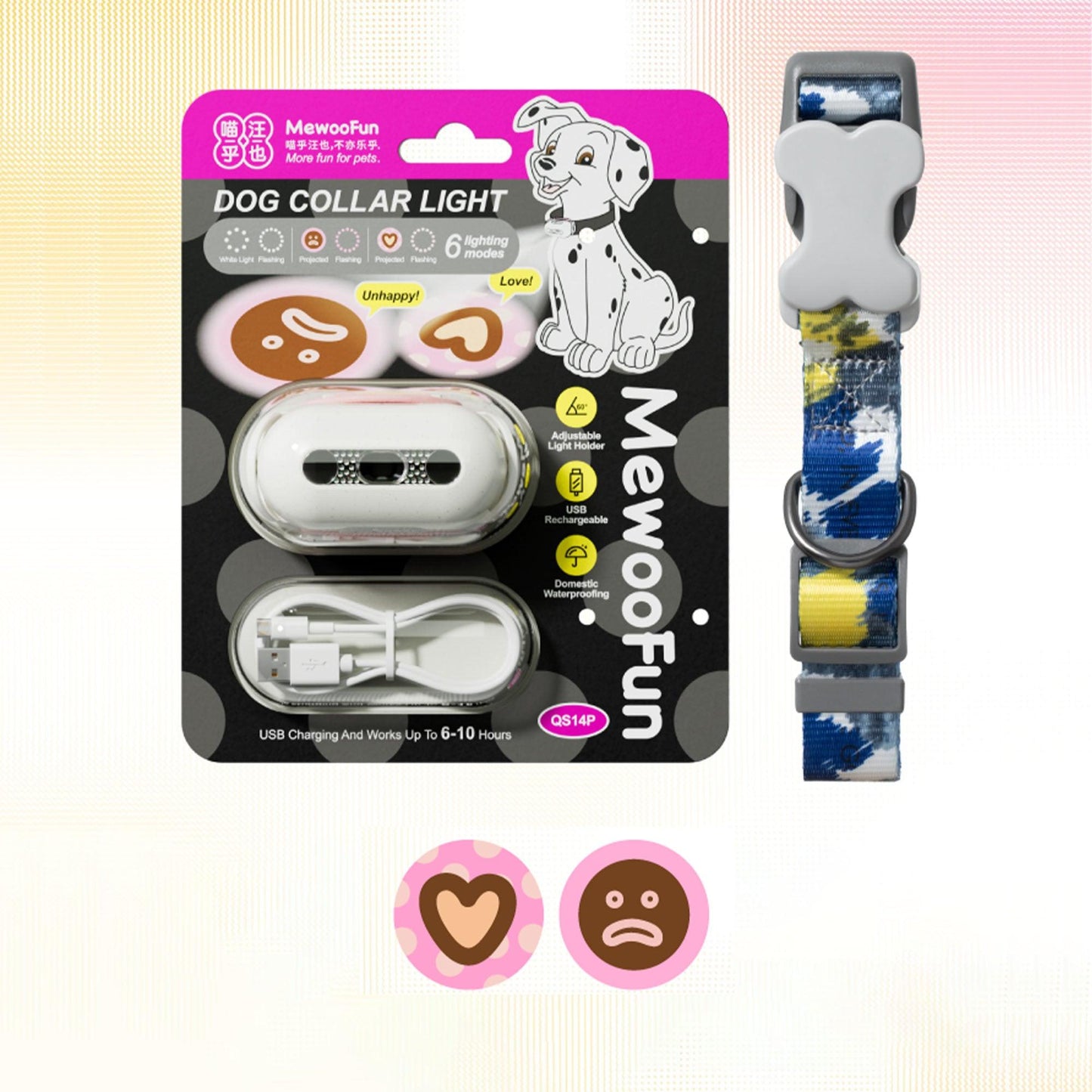 Dog Lights For Night Walking - Mewoofun Australia