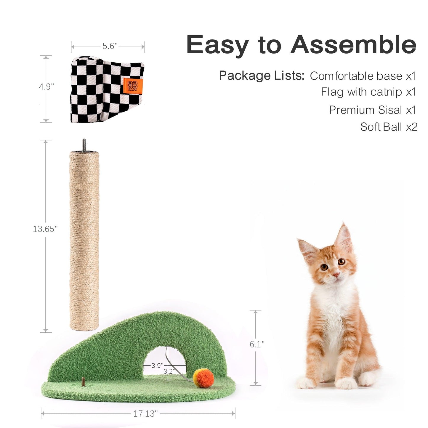 Mewoofun Golf Cat Scratching Post - Mewoofun Australia